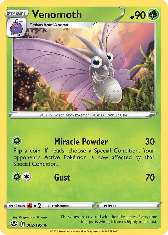 Venomoth 002/195
