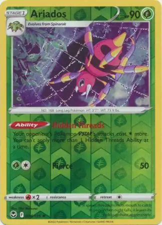 Ariados Reverse Holo 004