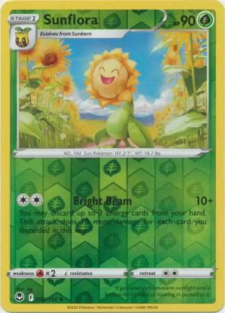 Sunflora Reverse Holo 006