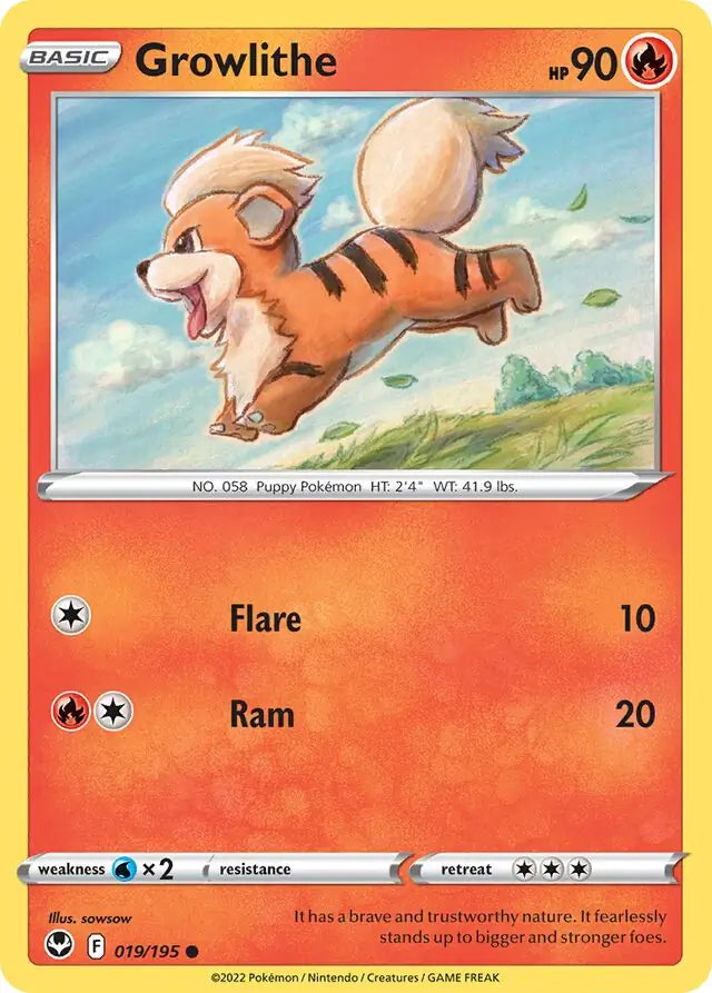 Growlithe 019/195