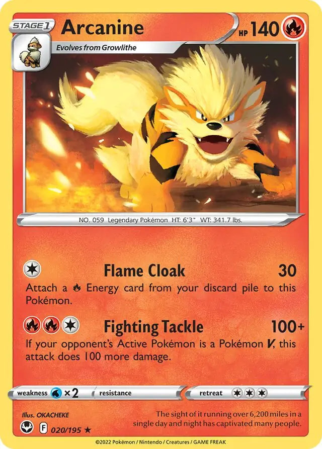 Arcanine 020/195