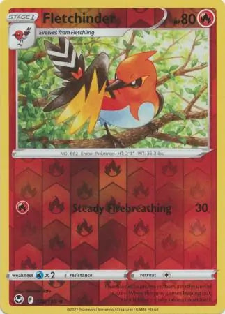 Fletchinder Reverse Holo 028