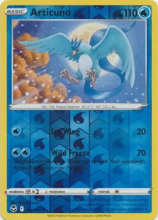 Articuno Reverse Holo 036