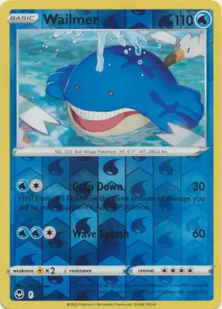 Wailmer Reverse Holo 037/195