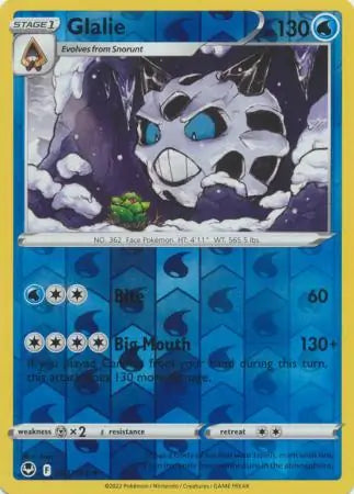 Glalie Reverse Holo 042/195