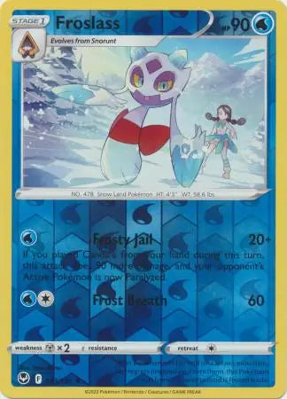 Froslass Reverse Holo 043
