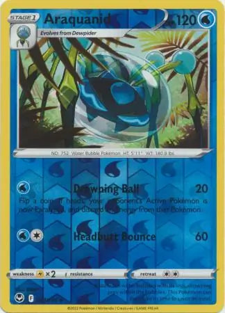 Araquanid Reverse Holo 048