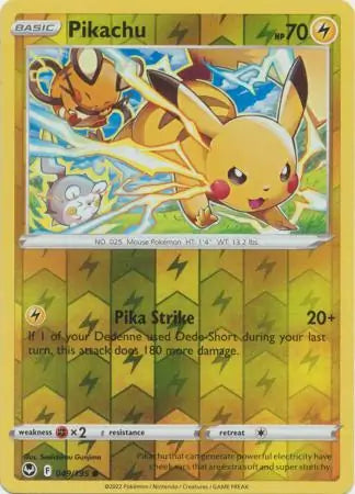 Pikachu Reverse Holo 049