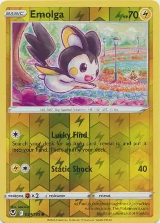 Emolga Reverse Holo 054