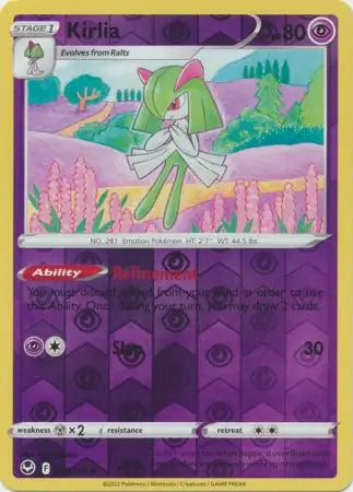 Kirlia Reverse Holo 068/195