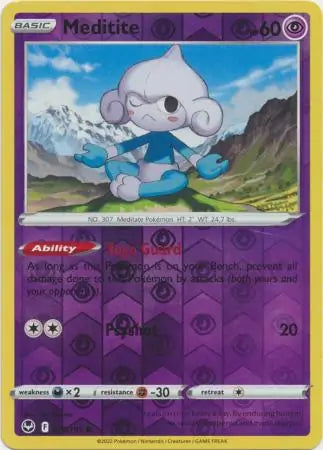 Meditite Reverse Holo 072/195