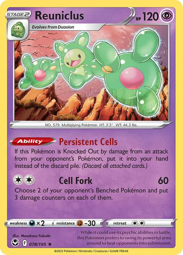 Reuniclus Holo 078/195