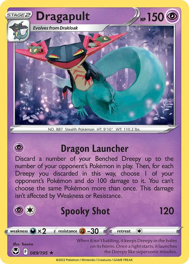 Dragapult Holo 089/195