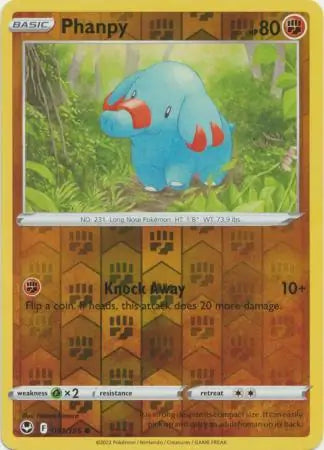 Phanpy Reverse Holo 091/195