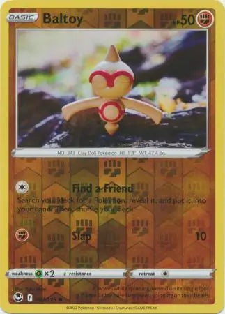 Baltoy Reverse Holo 093