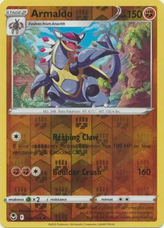 Armaldo Reverse Holo 096/195