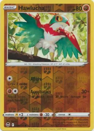 Hawlucha Reverse Holo 098/195
