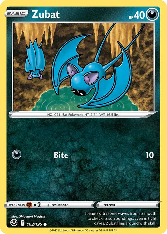 Zubat 103/195
