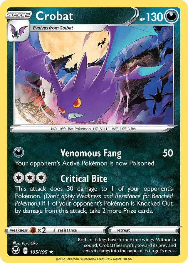 Crobat Holo 105/195