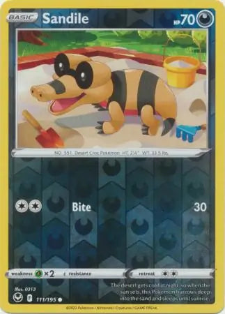 Sandile Reverse Holo 111/195