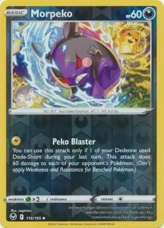 Morpeko Reverse Holo 116/195