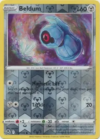 Beldum Reverse Holo 117/195