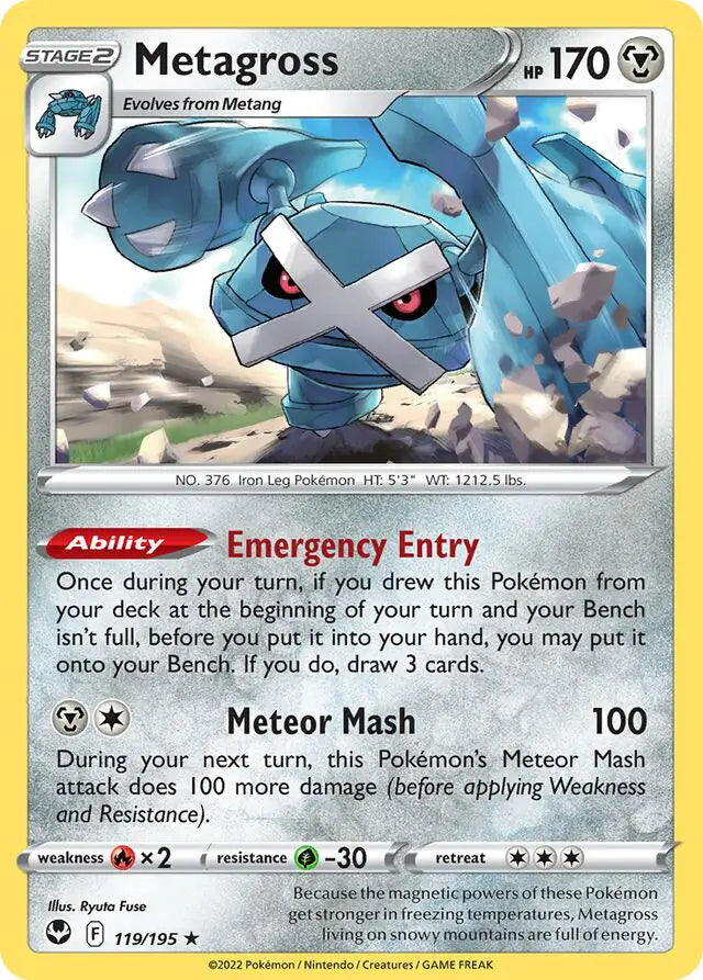 Metagross Holo 119/195