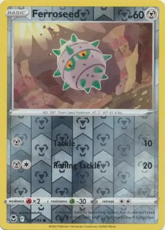 Ferroseed Reverse Holo 121/195