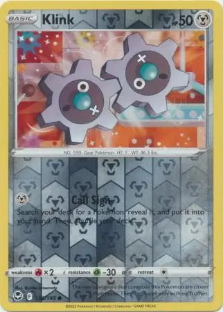 Klink Reverse Holo 123/195