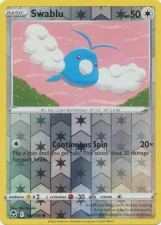 Swablu Reverse Holo 142/195