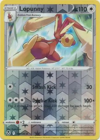 Lopunny Reverse Holo 145/195