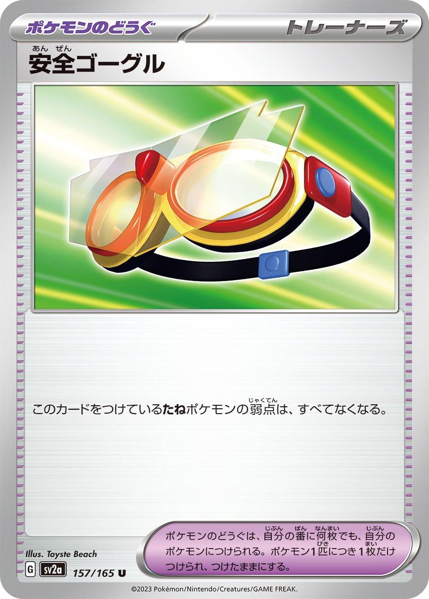 157/165 Safety Goggles