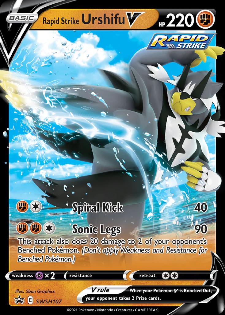 SWSH107 Rapid Strike Urshifu V