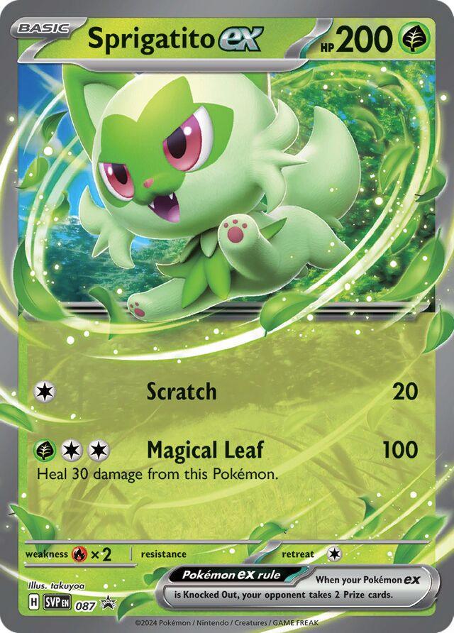 SVP087 Sprigatito EX (Sealed)