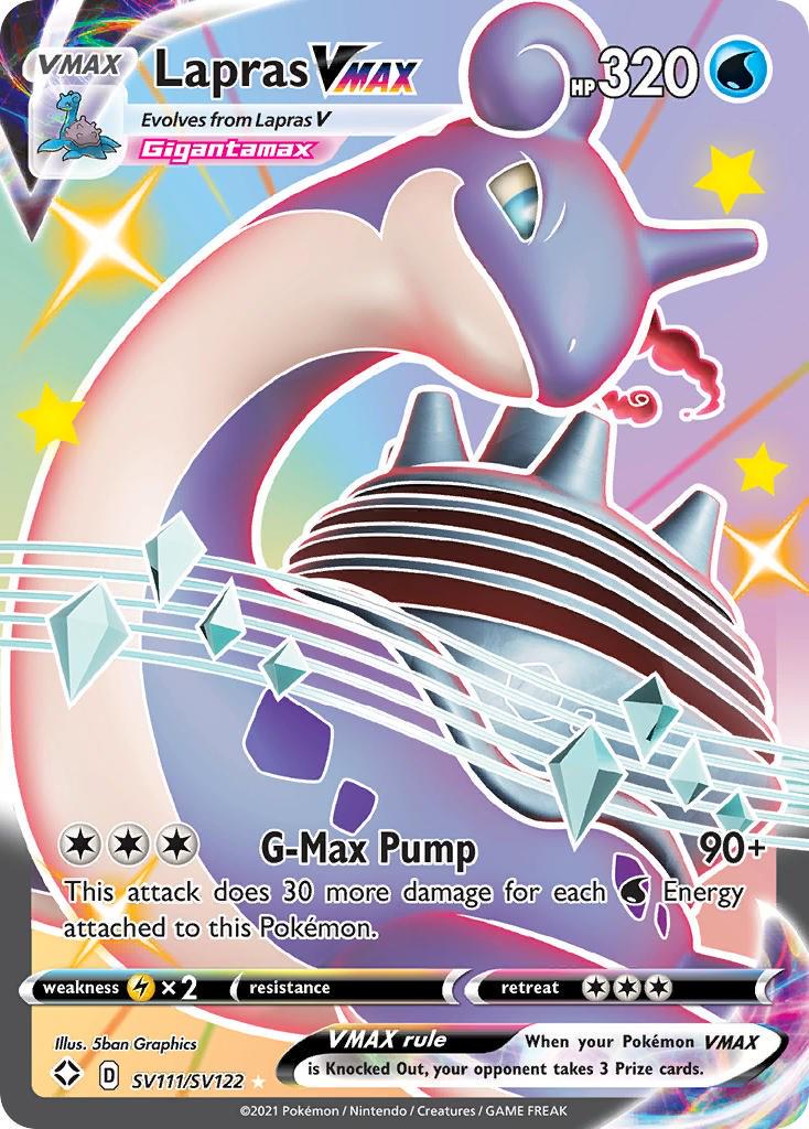 SV111/SV122 Lapras VMAX