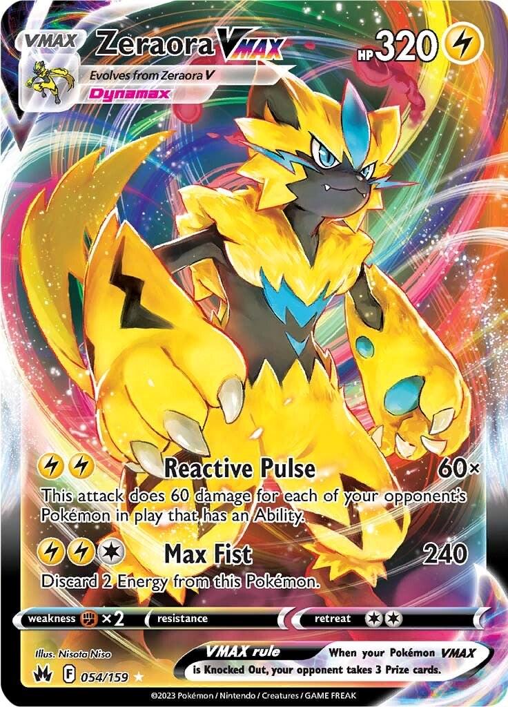 054/159 Zeraora VMAX