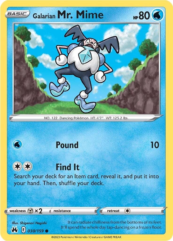 030/159 Galarian Mr. Mime