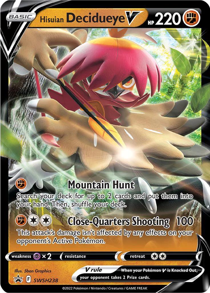 SWSH238 Hisuian Decidueye V