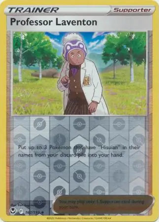 Professor Laventon Reverse Holo 162/195