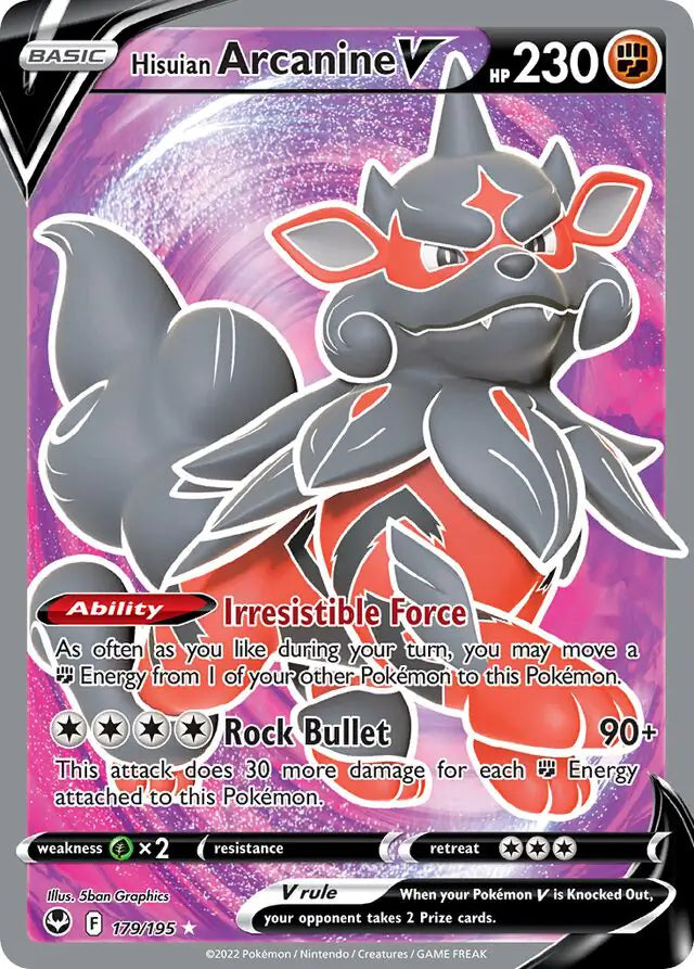 Hisuian Arcanine V 179