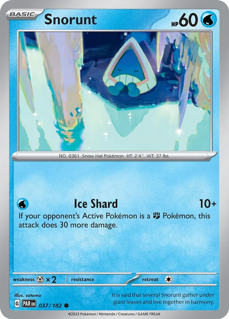 Snorunt 037/182