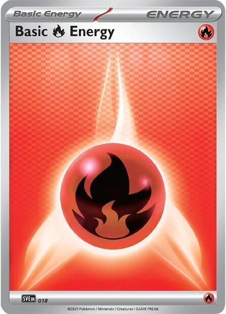 Basic Energy 018 (Fire) Black & White