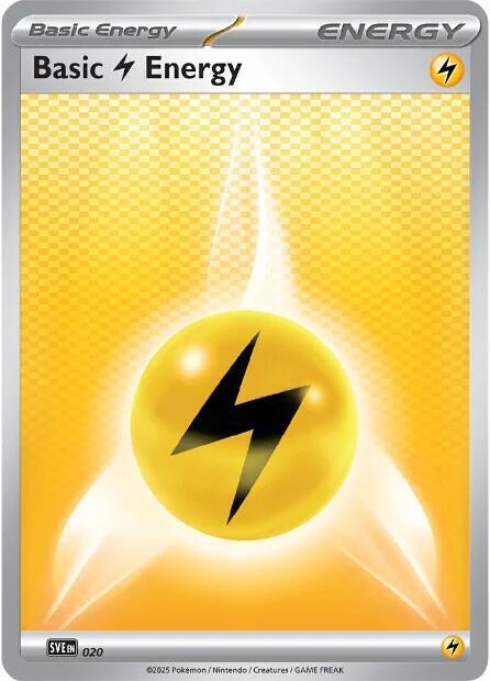 Basic Energy 020 (Lightning) Black & White