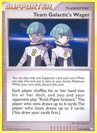 115/123 Team Galactic's Wager