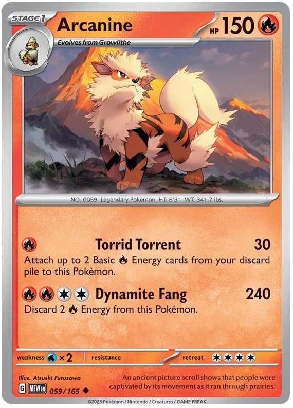 Arcanine 59/165