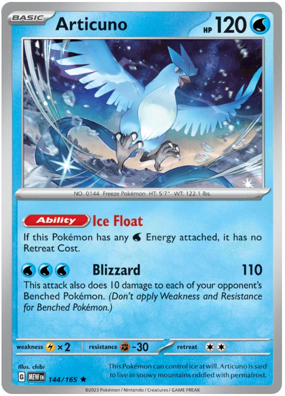 Articuno 144/165