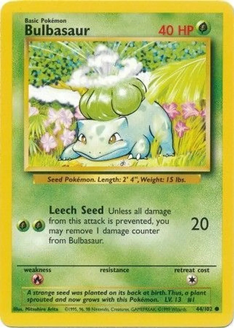 Bulbasaur 44/102