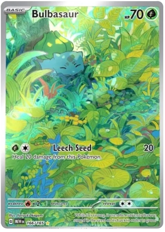 Bulbasaur 166/165