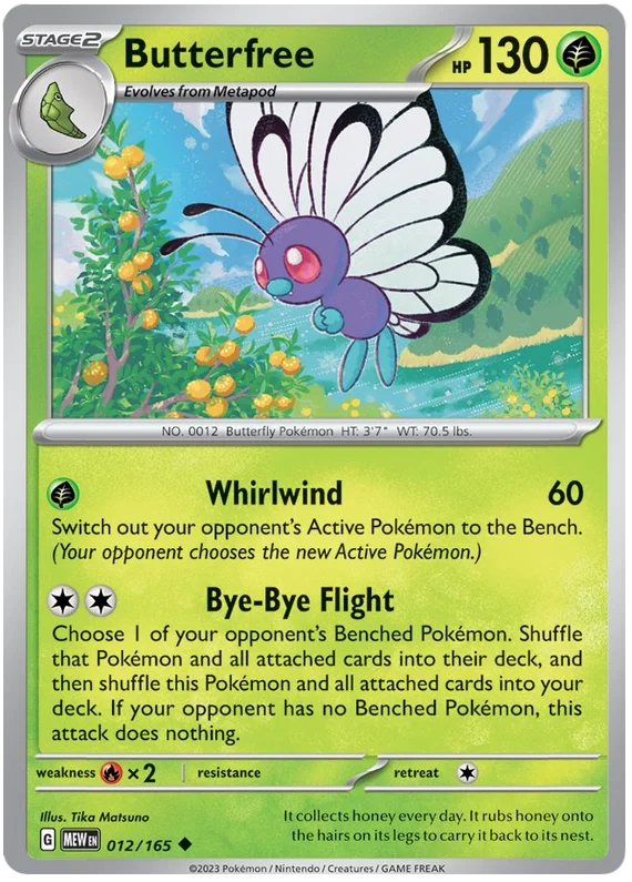 Butterfree 012/165