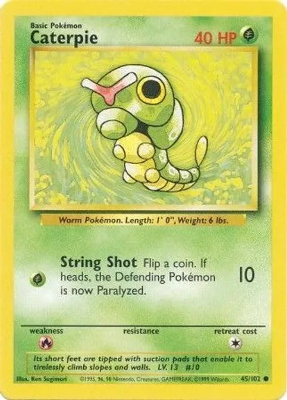 Caterpie 45/102